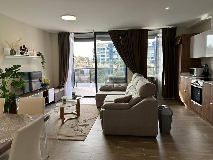 Ganze Wohnung, Ferienwohnung für 4 Personen mit Balkon in La Vila Joiosa, Costa Blanca