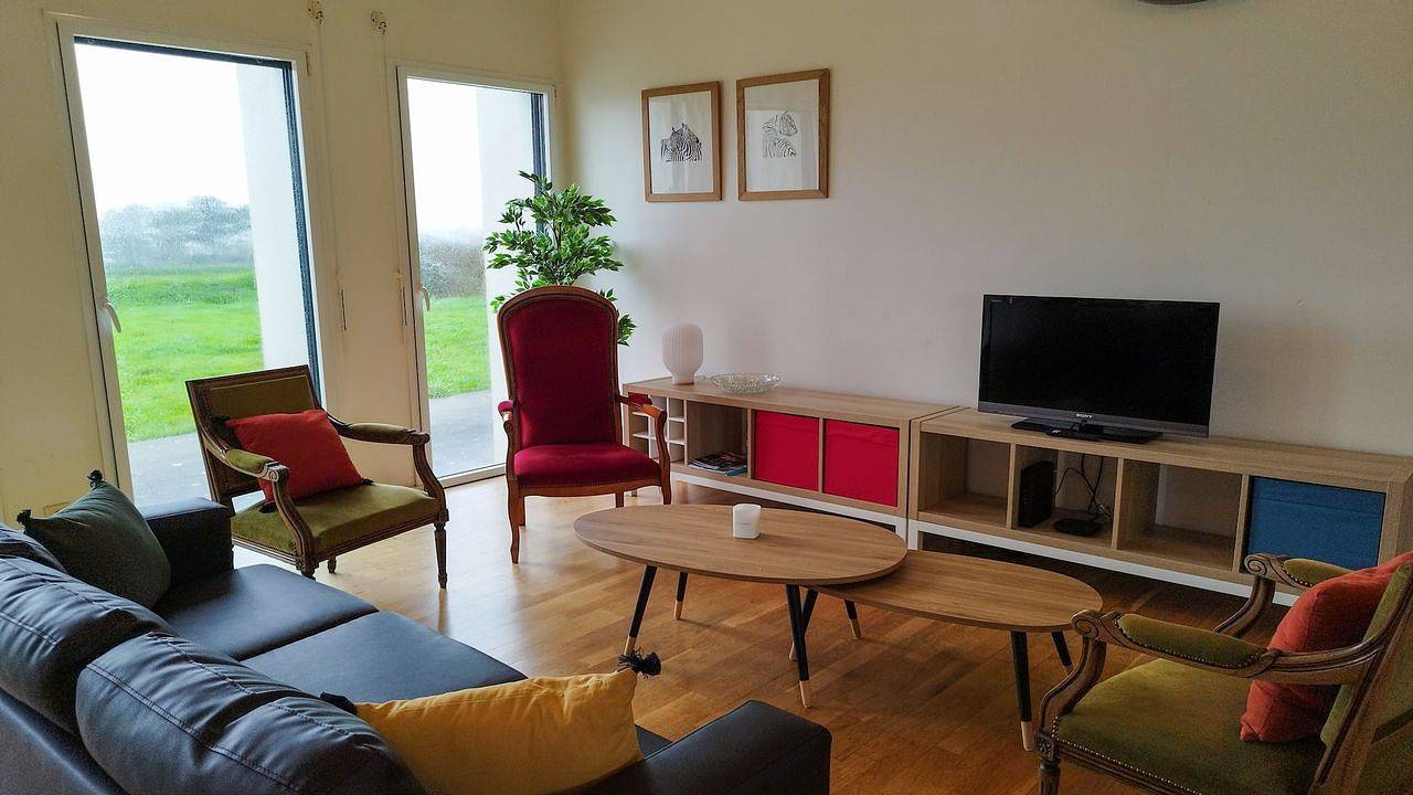 Ganze Ferienwohnung, Ferienwohnung für 8 Personen (130 m²) in Lannilis in Lannilis, Brest und Umgebung