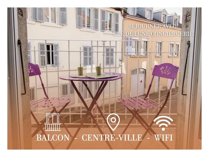 Appartement de vacances pour 4 personnes, avec balcon - 1