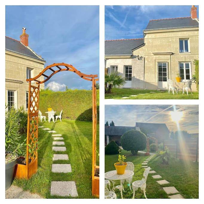 Maison de vacances pour 4 personnes, avec vue et jardin