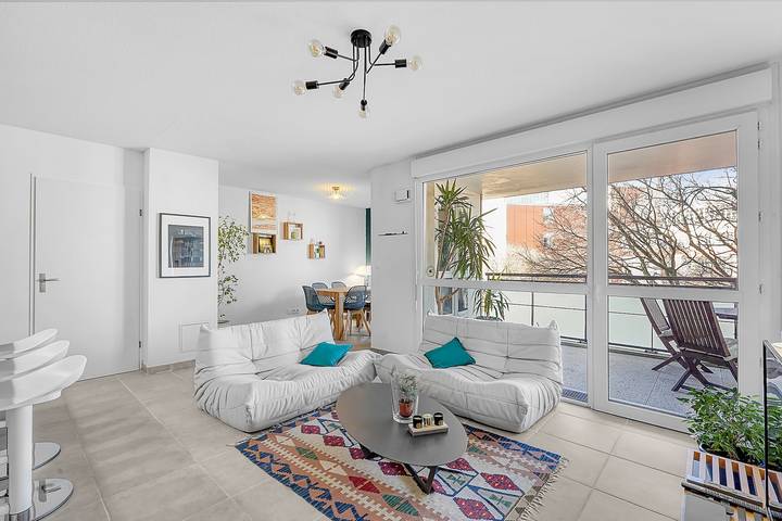 Appartement de vacances pour 4 personnes, avec terrasse à Toulouse