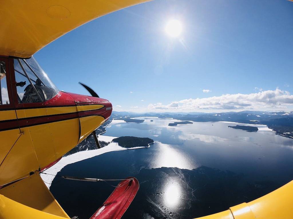 🏔Breathtaking views of priest lake whether in the woods or on the water🏞 in Kaniksu Nationalwald