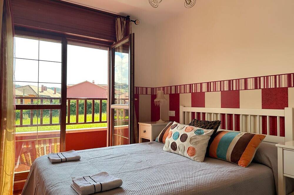 Semi-detached house with private garden and communal pool in Ajo, Bareyo