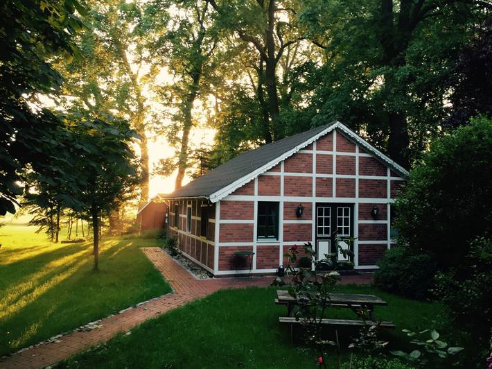 Ferienhaus für 4 Personen, mit Terrasse und Garten, kinderfreundlich in Steinau