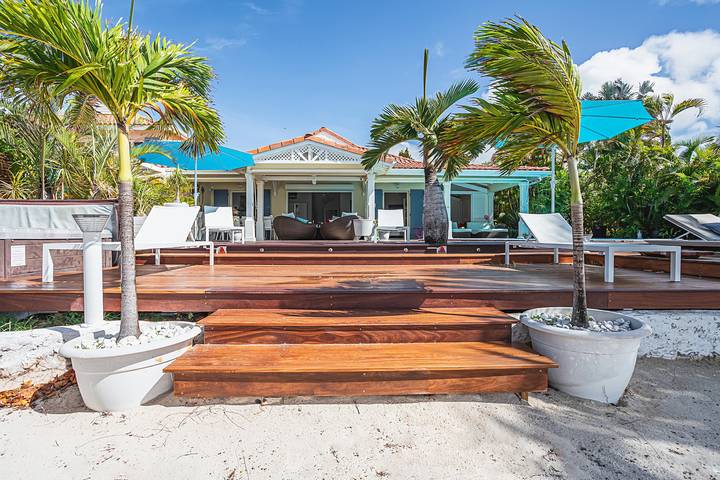 Chalet para 6 personas, con terraza y piscina en Caribe