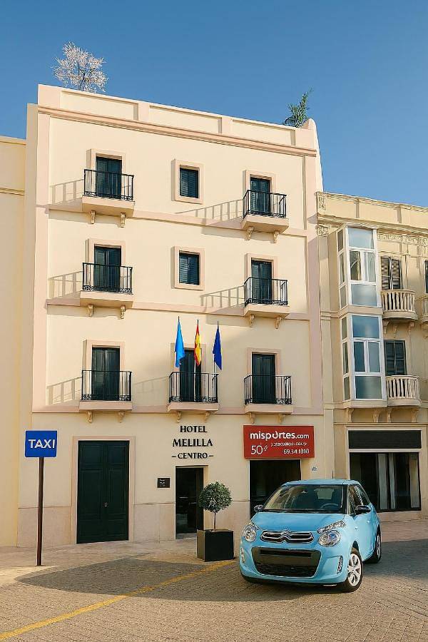 Apartamento para 2 personas, con balcón y vistas en Melilla
