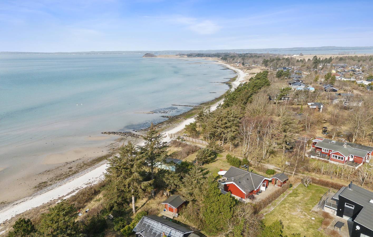 Feriehus for 6 personer med terrasse in Skødshoved, Knebel