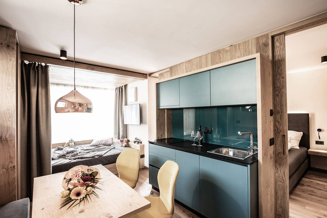 Ganze Wohnung, Ferienwohnung "Mysciliar Tree Ii" mit Bergblick, Wlan, Garten, Terrasse & Balkon in Seis am Schlern, Kastelruth