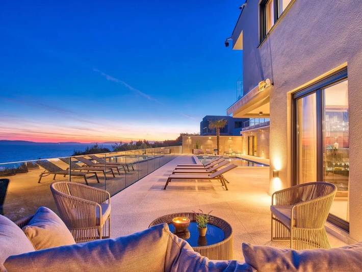 Exklusive Villa Magic mit beheiztem Pool und Sauna in Podstrana, Split-Dalmatien