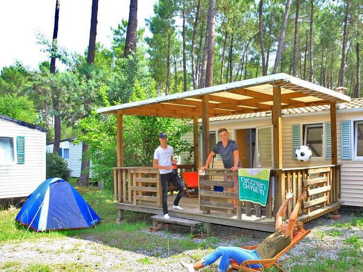 Mobil home pour 4 personnes dans Lac de Léon - 2