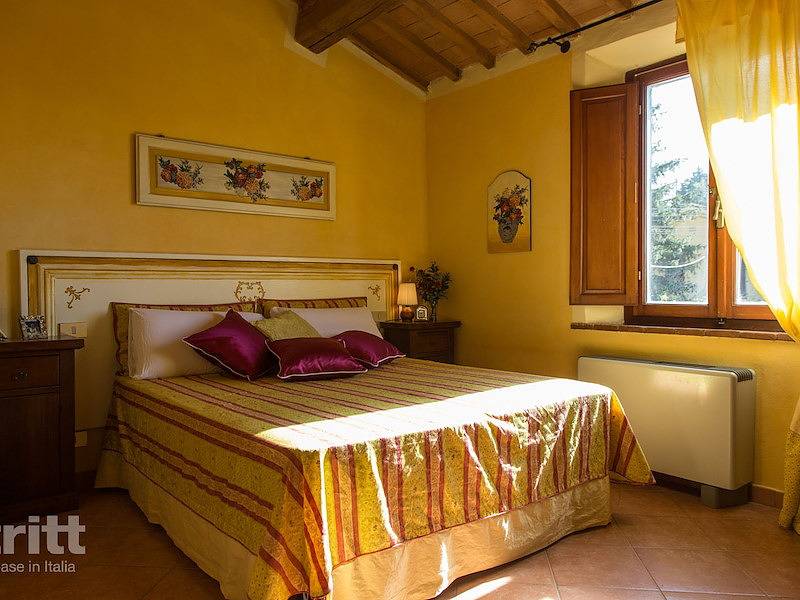 Tritt — Schöne Ferienwohnung für 4 Personen mit Restaurant in der Nähe von Pisa in Lari, Casciana Terme Lari