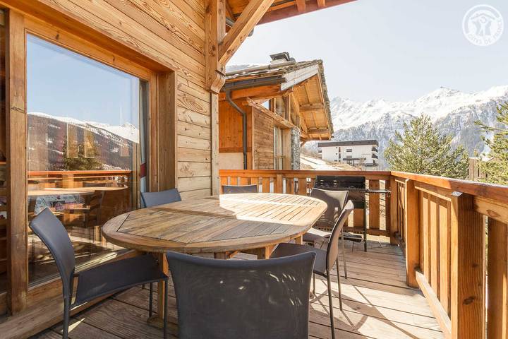 Chalet pour 10 personnes, avec balcon/terrasse ainsi que terrasse et sauna à Peisey-Nancroix - 3