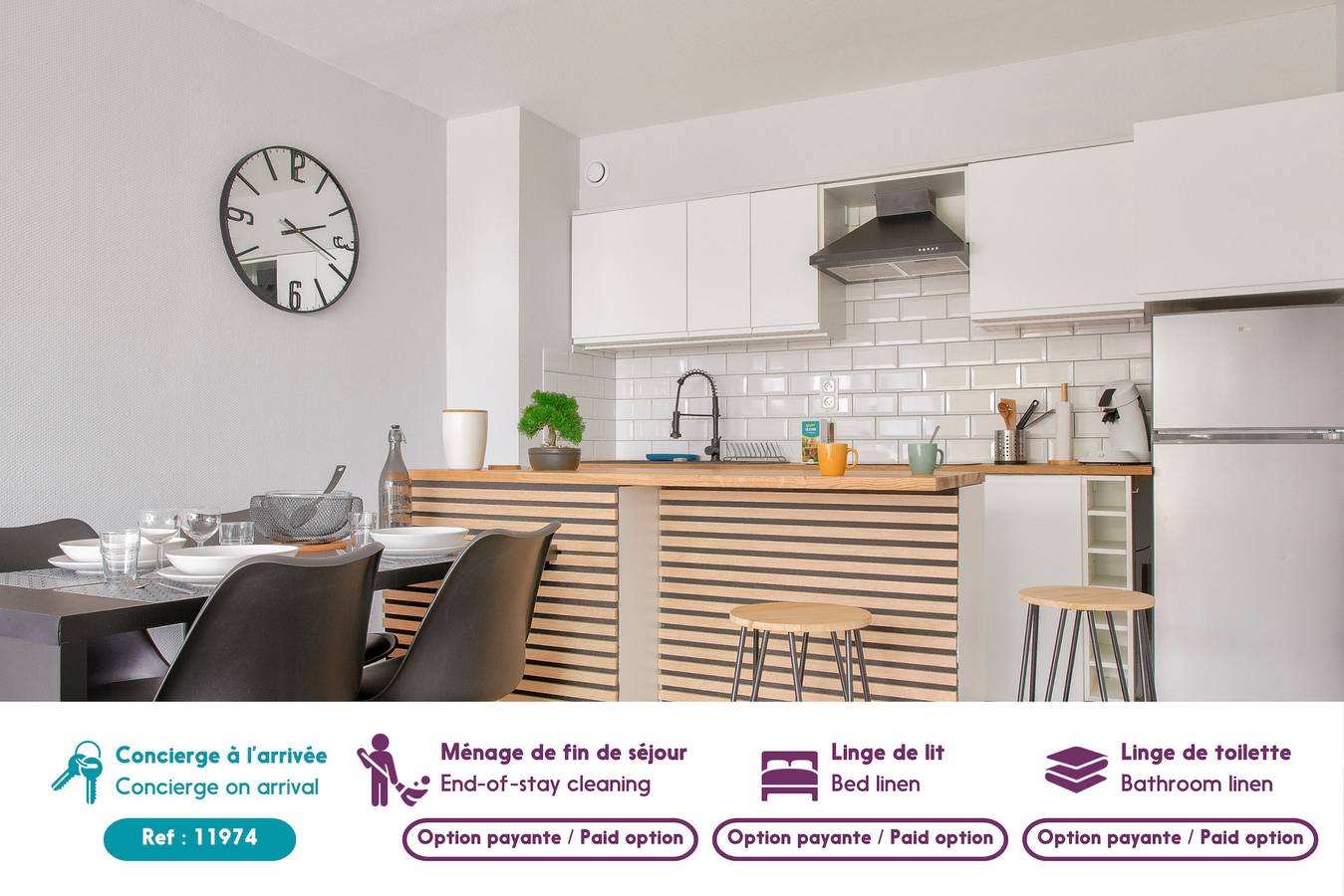 Entire apartment, Sea view - 160m from the beach - Flat for 4  in Bénodet, Quimper region