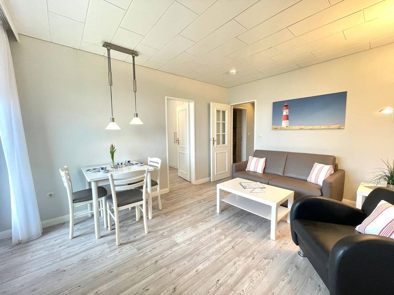 Ganze Wohnung, Komfortables Apartment mit Balkon und Parkplatz nahe Sandstrand in Westerland in Westerland, Sylt (Gemeinde)