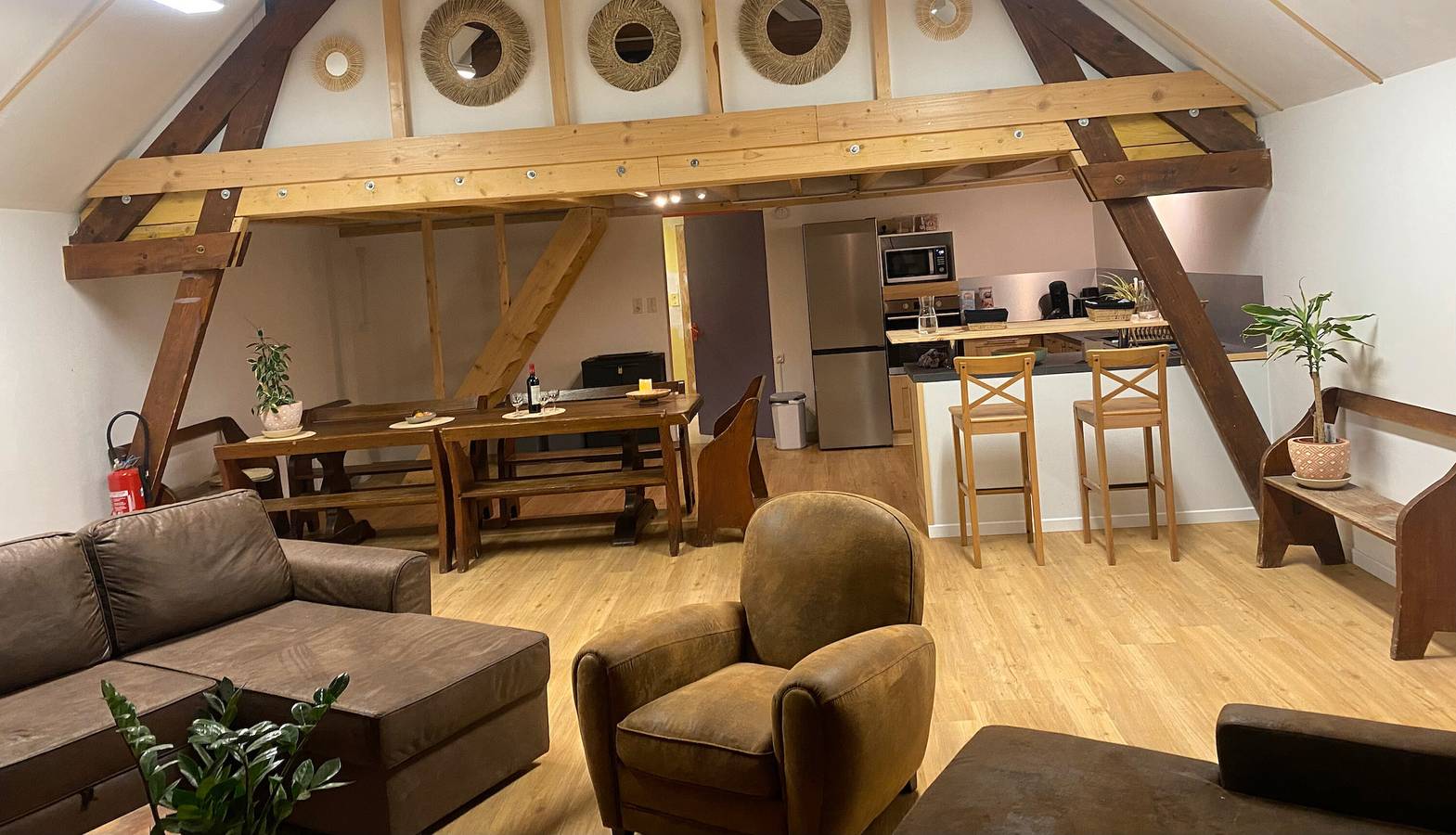 Ferienhaus 'Confortable 14 Voyageurs' mit Wlan in Urdos, Béarn