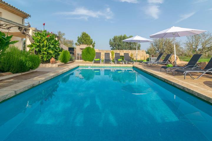 Finca für 10 Personen, mit Terrasse in Algaida - 2