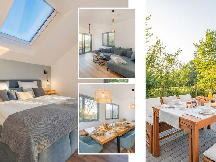 Ferienhaus für 10 Personen, mit Balkon und Garten, kinderfreundlich in Usedom Stadt