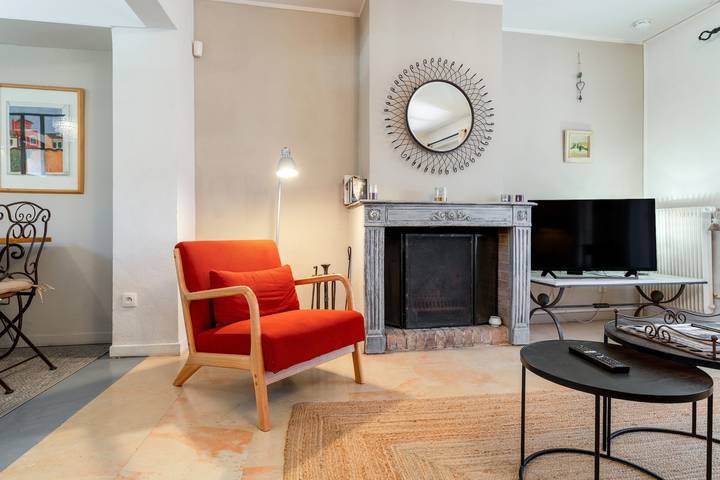 Casa vacanze 'Monet - Mas De Rey' con piscina condivisa, terrazza privata e Wi-Fi in Arpaillargues-et-Aureillac, Nimes e dintorni