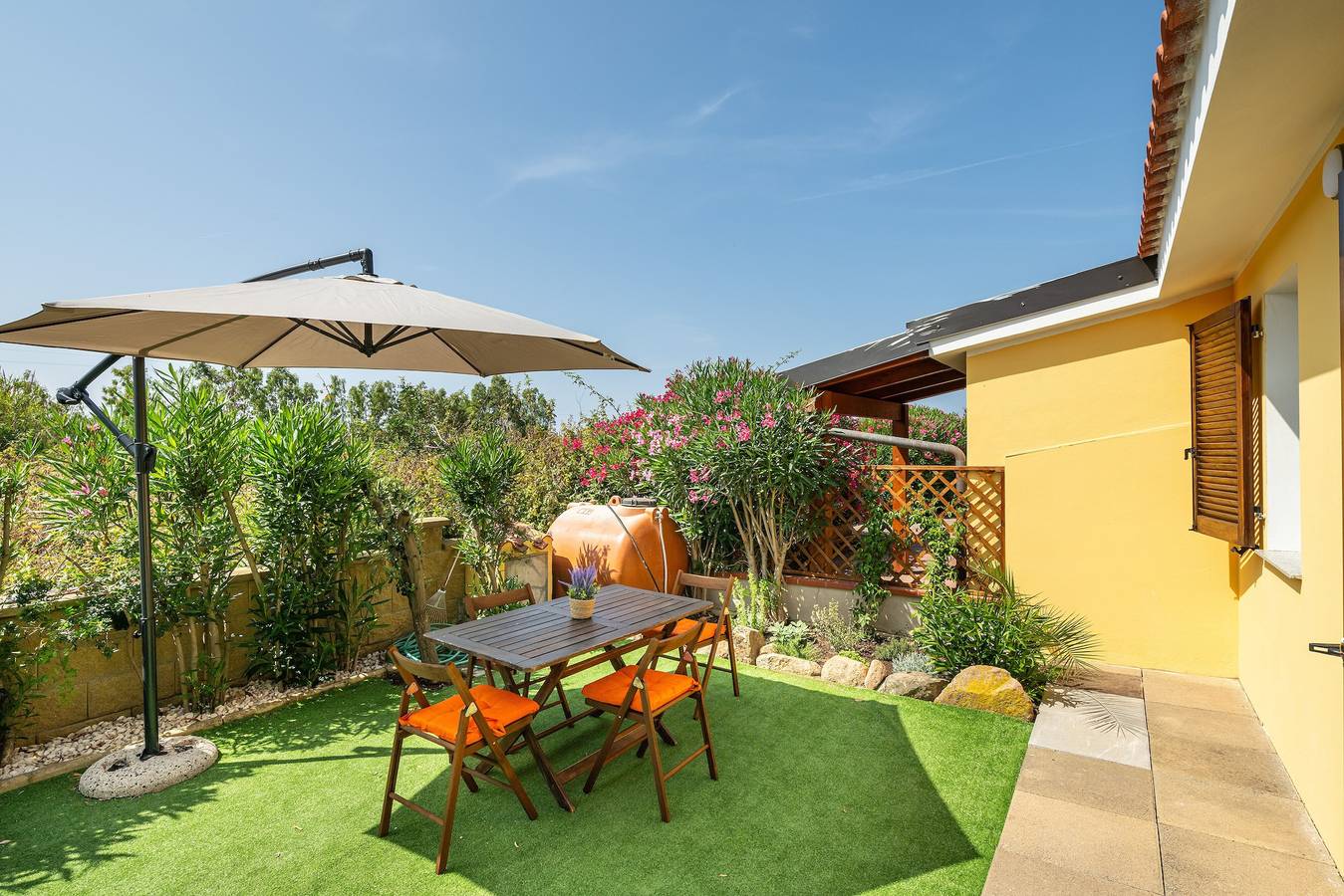 Casa de vacaciones 'Stellina' con jardín privado y aire acondicionado in Is Peis, Provincia de Carbonia-Iglesias