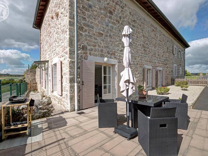 Gîte pour 4 personnes, avec Terrasse et Jardin