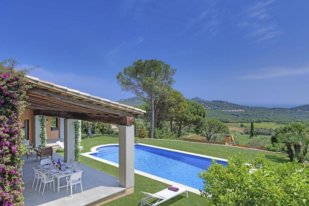 Huur villa met zwembad in Begur, Casa de camp in Begur, Costa Brava