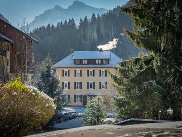 Hôtel pour 2 personnes, avec vue et jardin à Saint-Jean-de-Sixt