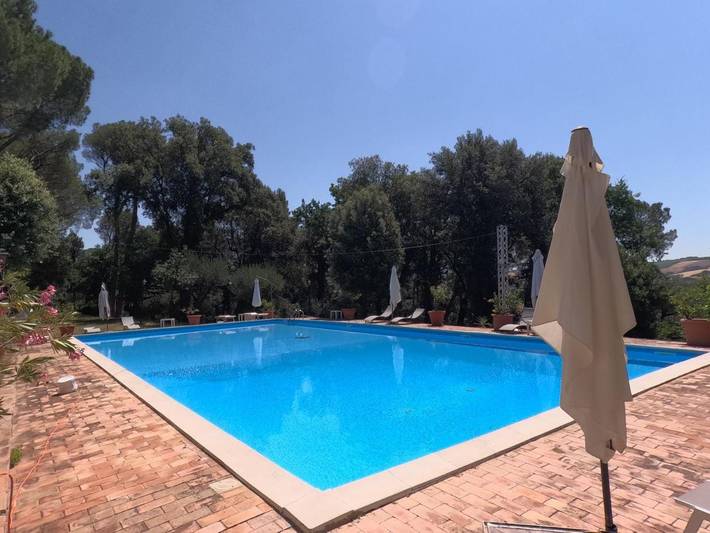 Appartamento per 2 persone, con Piscina e Panorama a Treia