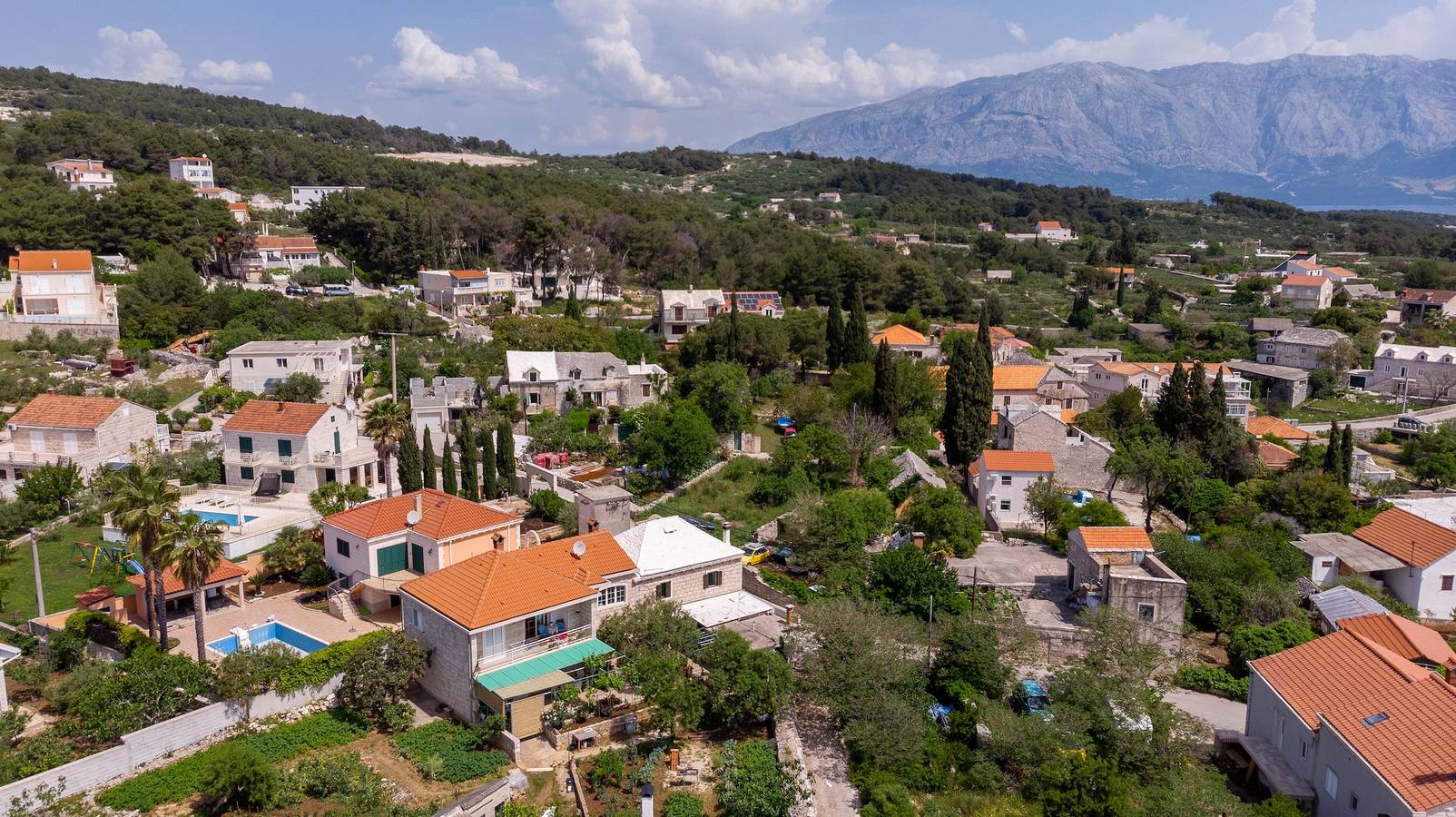 Cały apartament, Dwupokojowy apartament z tarasem Sumartin, Brač A-764-a in Sumartin, Brac