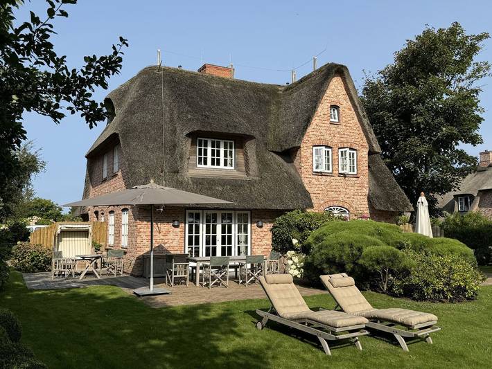 Ferienhaus für 6 Personen, mit Ausblick und Sauna sowie Garten in Morsum