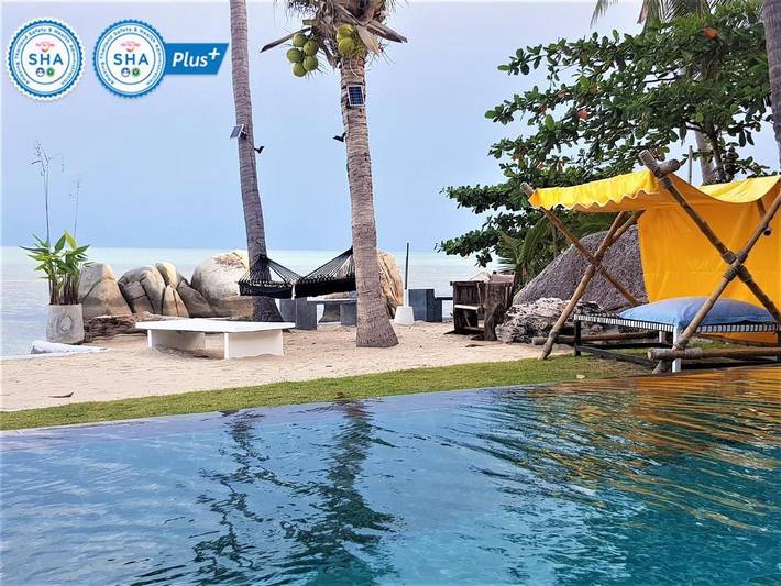 Hôtel pour 6 personnes, avec vue ainsi que piscine et jardin