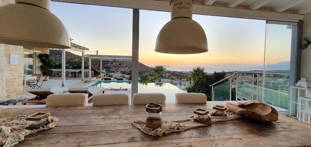 Ferienhaus für 8 Personen, mit Pool und Whirlpool sowie Garten, mit Haustier in Pitsidia - 2