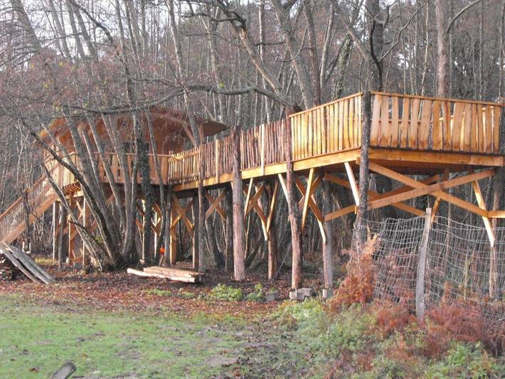 Tente pour 4 personnes, avec jardin ainsi que vue et balcon dans le Lot-et-Garonne - 4