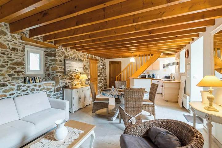 Maison de vacances pour 4 personnes, avec Jardin à Saint-Quay-Portrieux