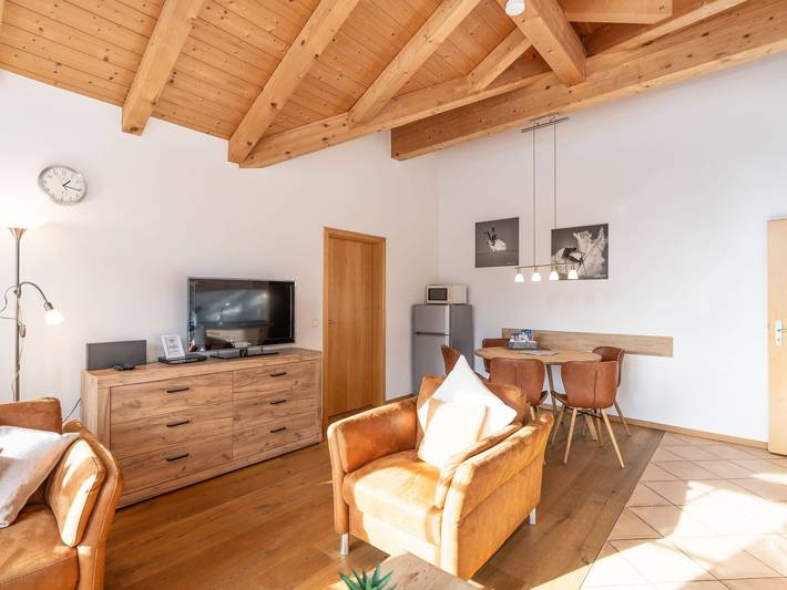 Hütte für 5 Personen, mit Balkon und Sauna sowie Garten in Grünten - 3