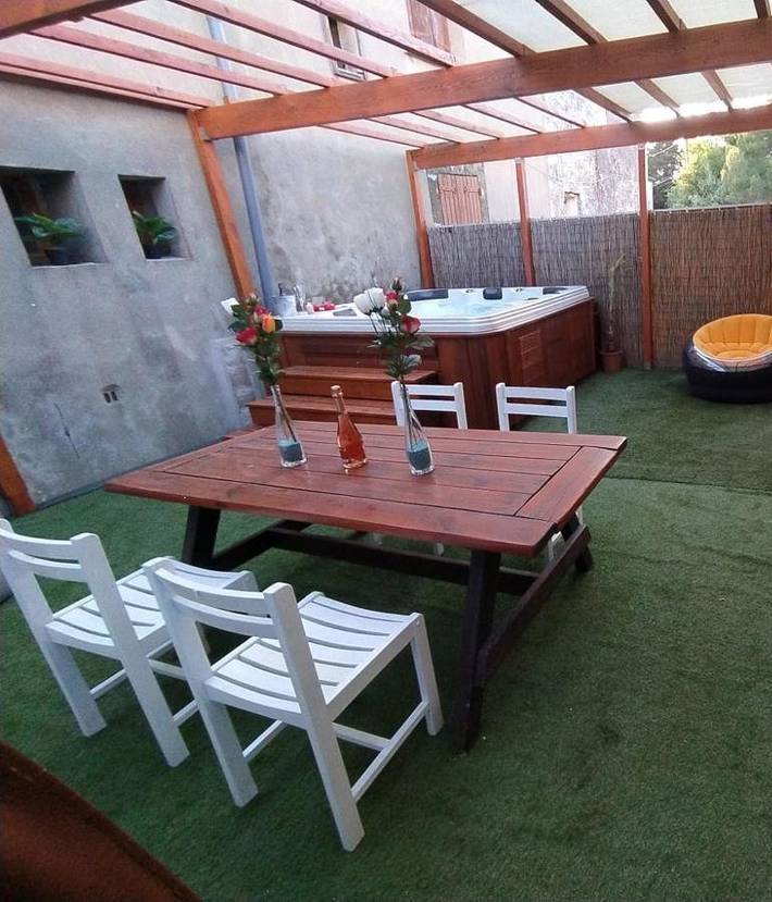 Gîte pour 4 personnes, avec terrasse et jacuzzi à Espondeilhan - 4