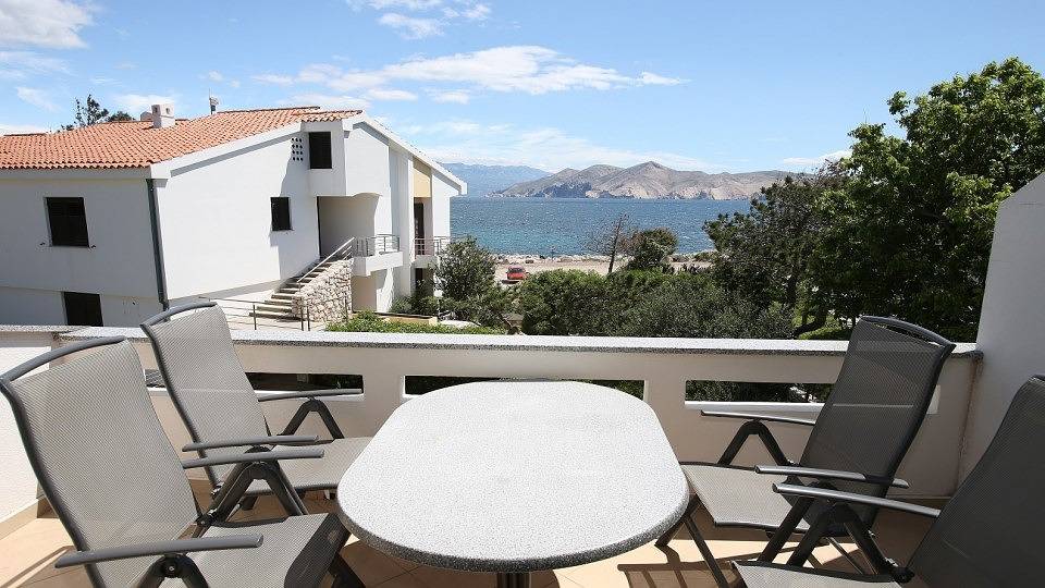 Appartement entier, Apartment  with a sea view in Baška, Krk