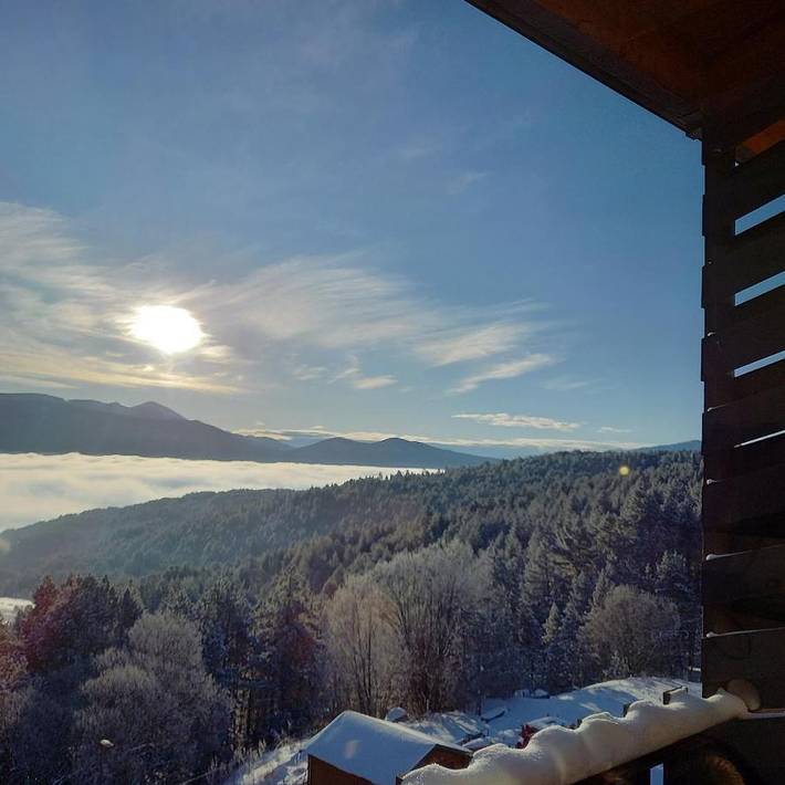 Gîte pour 5 personnes, avec vue ainsi que vue sur le lac et balcon à Puyvalador - 2