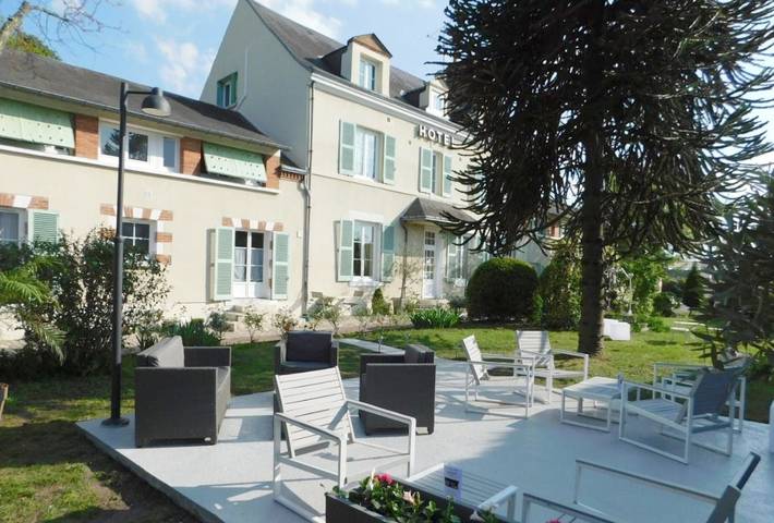 Hôtel pour 2 personnes, avec Terrasse ainsi que Jardin et Vue