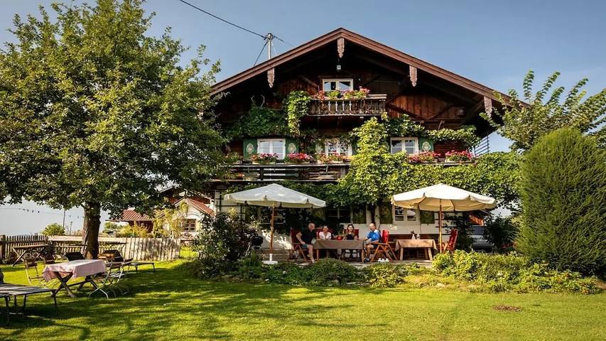 Ferienhaus für 12 Personen, mit Balkon in Seehausen am Staffelsee