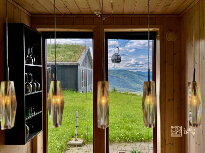 Ganze Wohnung, Ferienwohnung für 9 Personen mit Ausblick in Hafjell, Øyer