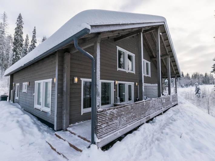 Vihtarinne b paritalo in Ukkohalla, Kainuu