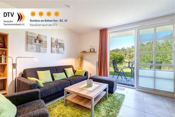 Ferienwohnung für 4 Personen, mit Terrasse und Sauna in Benz