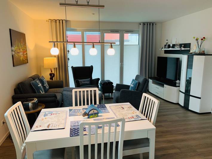 Ganze Ferienwohnung, Gezeitenfewo in Hafen Büsum, Büsum