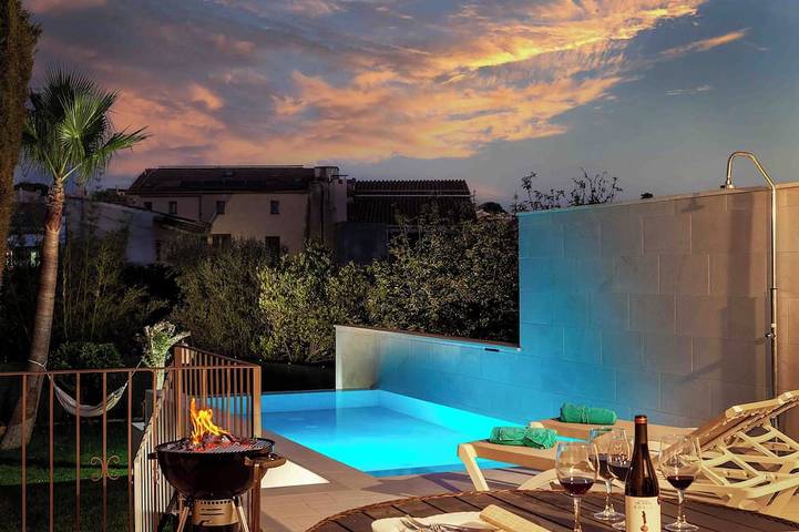 Villa for 4 people, with balcony and garden - 1