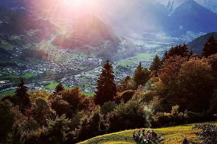 Bauernhof für 12 Personen, mit Balkon und Garten in Silvretta Montafon