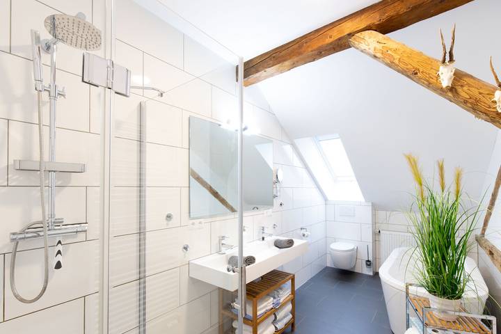 Ferienwohnung für 4 Personen, mit Sauna und Balkon, kinderfreundlich - 1