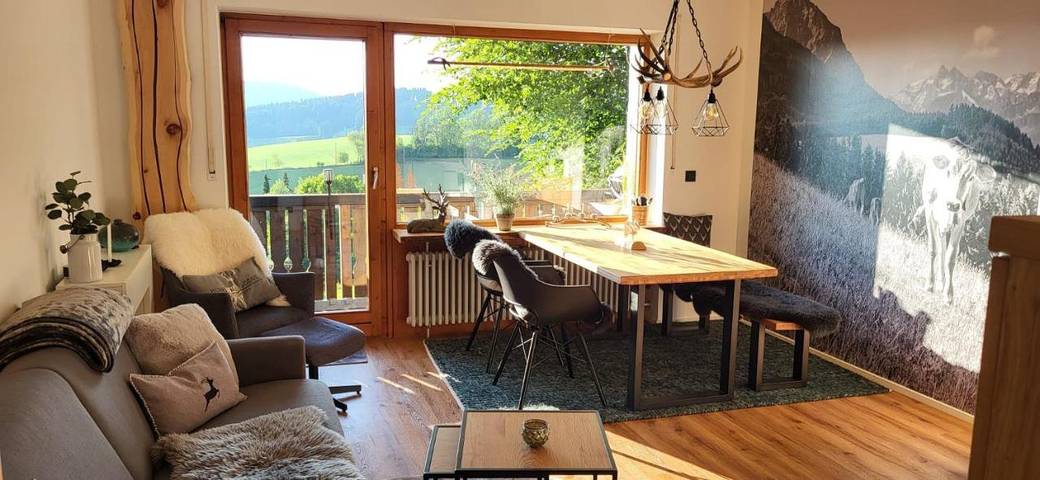 Ferienwohnung für 5 Personen, mit Sauna und Ausblick sowie Pool und Garten in Missen-Wilhams - 3