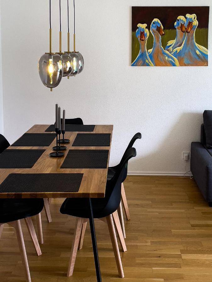 Ferienwohnung für 7 Personen, mit Balkon und Terrasse sowie Ausblick
