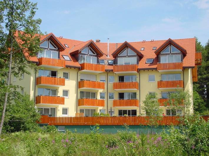 Ferienwohnung für 4 Personen, mit Balkon und Terrasse sowie Ausblick in Schluchsee
