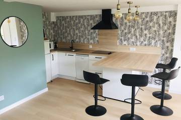 Gîte pour 6 personnes, avec terrasse et jardin à Fixin